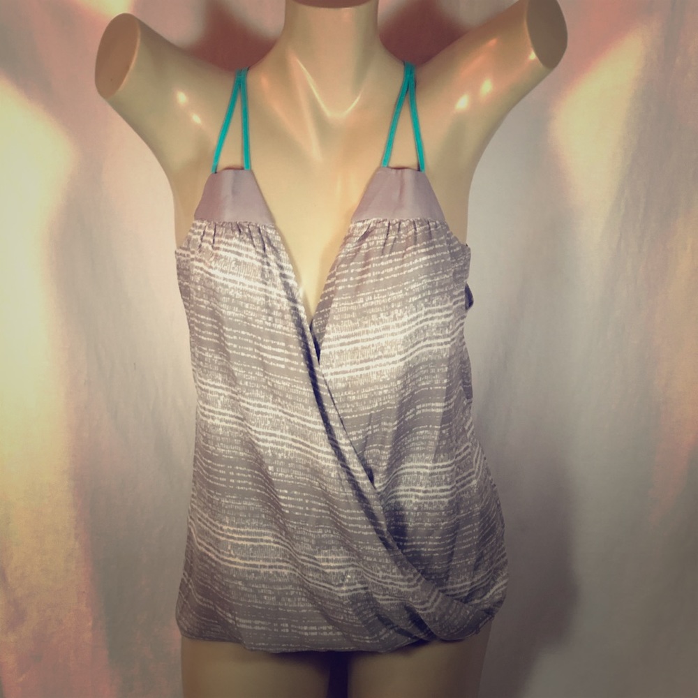 EXPRESS Spaghetti sleeves Blouse sz M
